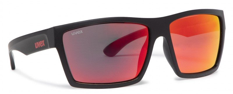 Slnečné okuliare Uvex - Lgl 29 Black Mat Mirror Red
