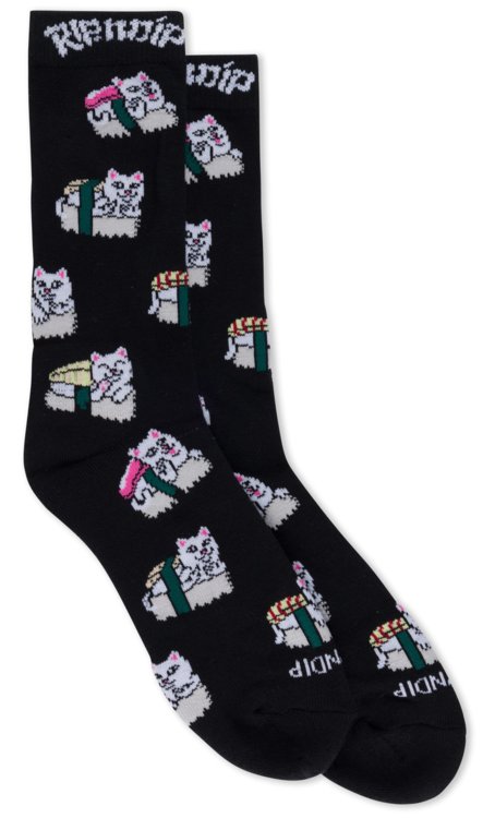 Ponožky Ripndip - Sushi Nerm Sock Black