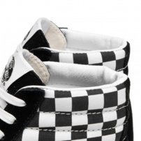 Topánky Vans - Sk8 Hi Checkerboard Black True White