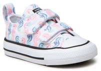 Topánky Converse - Chuck Taylor All Star 2V Ox White Storm Pink Light Dew