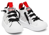 Topánky Converse - Chuck Taylor All Star Ultra Mid White Black University Red