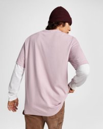 Tričko Converse - Go To Embroidered Star Chevron Tee Phantom Violet