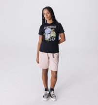 Tričko Converse - Outdoor Florals Tee Black