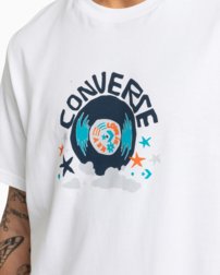 Tričko Converse - Love Is Key Graphic Tee White