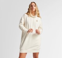 Mikinové šaty Connverse - All Star Shine Hoodie Dress Converse Egret