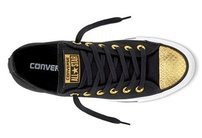 Topánky Converse - Chuck Taylor All Star Ox Gold Black White