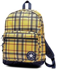Batoh Converse - Go 2 Backpack Speed Yellow Plaid Obsidian 