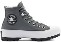 Topánky Converse - Chuck Taylor All Star Lugged Winter High Top Limestone Gray Black White
