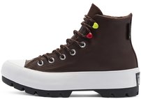 Topánky Converse - Chuck Taylor All Star Lugged Winter High Top Dark Root Black White 2