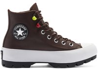 Topánky Converse - Chuck Taylor All Star Lugged Winter High Top Dark Root Black White 1