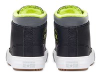 Topánky Converse - Toddler Ulity Leather Easy-On Chuck Taylor PC Boot Hih Top  Black Lemon Venom Ash Stone 4