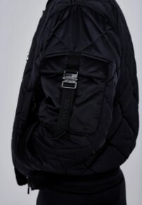 Bunda Siksilk - Bomber Jacked black