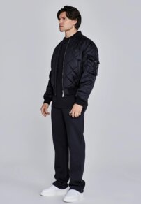 Bunda Siksilk - Bomber Jacked black