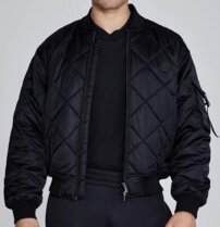 Bunda Siksilk - Bomber Jacked black
