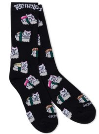 Ponožky Ripndip - Sushi Nerm Sock Black