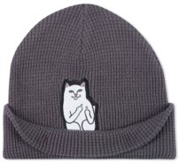 Čiapka Ripndip - Lord Nermal Waffle Knit Beanie Charchoal