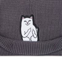 Čiapka Ripndip - Lord Nermal Waffle Knit Beanie Charchoal