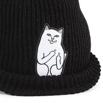 Čiapka Ripndip - Lord Nermal Ribbed Beanie Black 