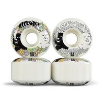 Skate kolieska Ripndip - Flower Child Skate Wheels 52 mm White