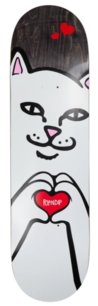 Skate doska Ripndip - Nermal Loves Board Black 8-25