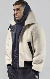 Bunda Siksilk - Bomber Jacket ecru