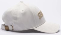 Šiltovka Siksilk - Faux Suede Baseball Cap Ecru