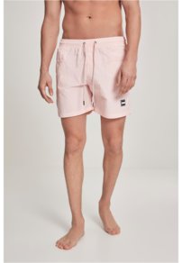 Kúpacie plavky Urban Classics - Block Swim Shorts Pink