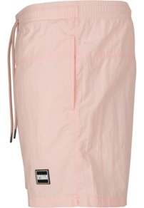 Kúpacie plavky Urban Classics - Block Swim Shorts Pink