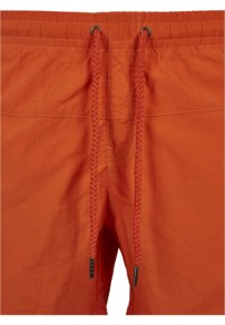 Kúpacie plavky Urban Classics - Block Swim Shorts Rust Orange