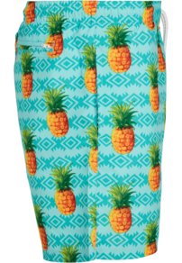 Kúpacie plavky Urban Classics - Pattern Swim Shorts Pineapple Aop