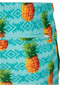Kúpacie plavky Urban Classics - Pattern Swim Shorts Pineapple Aop