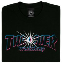 Tričko Thrasher x Alien Workshop Tee Black