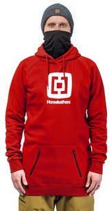 Mikina Horsefeathers - Sherman Long Red
