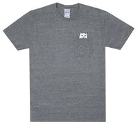 Tričko Ripndip - Lord Nermal Pocket Tee Heather Gray