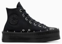 Topánky Converse - Chuck Taylor All Star Modern Lift Platform Studded Black