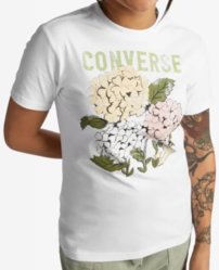 Tričko Converse - Outdoor Florals Tee White