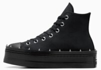 Topánky Converse - Chuck Taylor All Star Modern Lift Platform Studded Black