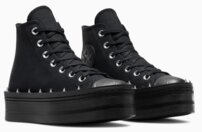 Topánky Converse - Chuck Taylor All Star Modern Lift Platform Studded Black