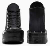 Topánky Converse - Chuck Taylor All Star Modern Lift Platform Studded Black