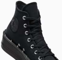 Topánky Converse - Chuck Taylor All Star Modern Lift Platform Studded Black