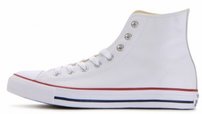 Topánky Converse - Chuck Taylor All Star Leather Hi White