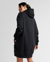 Mikinové šaty Connverse - All Star Shine Hoodie Dress Black