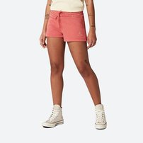 Kraťasy Converse - Embroidered Star Chevron Short Ft  Coral Pink