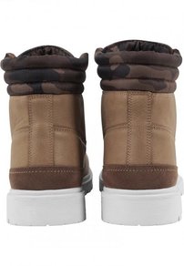 Topánky Urban Classics - Winter Boots Beige Woodcamo