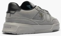 Topánky Siksilk - Mixed Material Low Top Court Trainers Gray