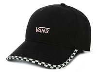 Šiltovka Vans - Bow Back Hat Black White Checkerboard 