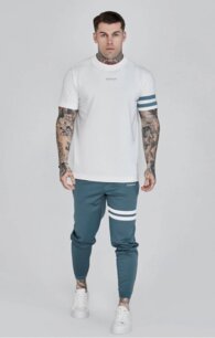 Tepláky Siksilk - Muscle Fit Joggers blue