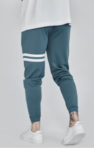 Tepláky Siksilk - Muscle Fit Joggers blue