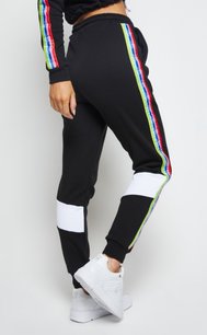 Tepláky Siksilk - Spectrum Fleece Joggers Black