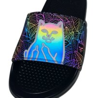 Šľapky Ripndip - Lord Jermal Leaf Camo Slides 3M Iridescent